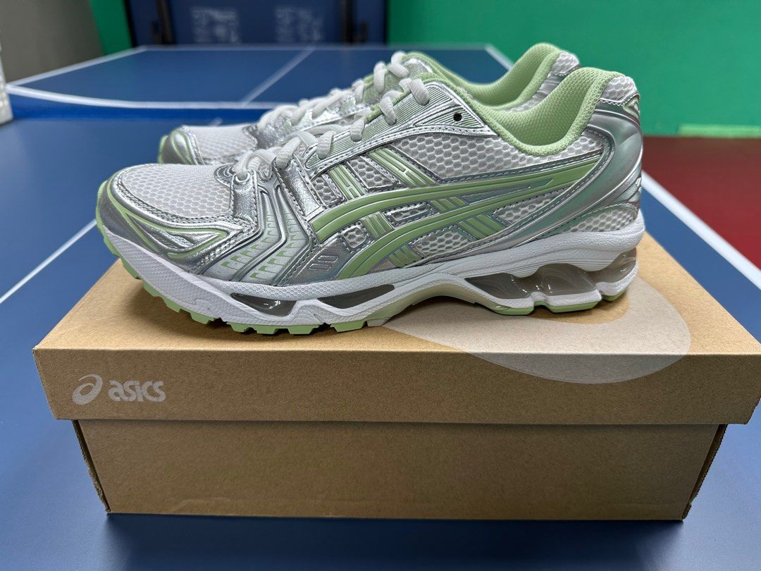 100%new> ASICS Gel kayano 14 White Jade women's US10 26.5cm, 男裝