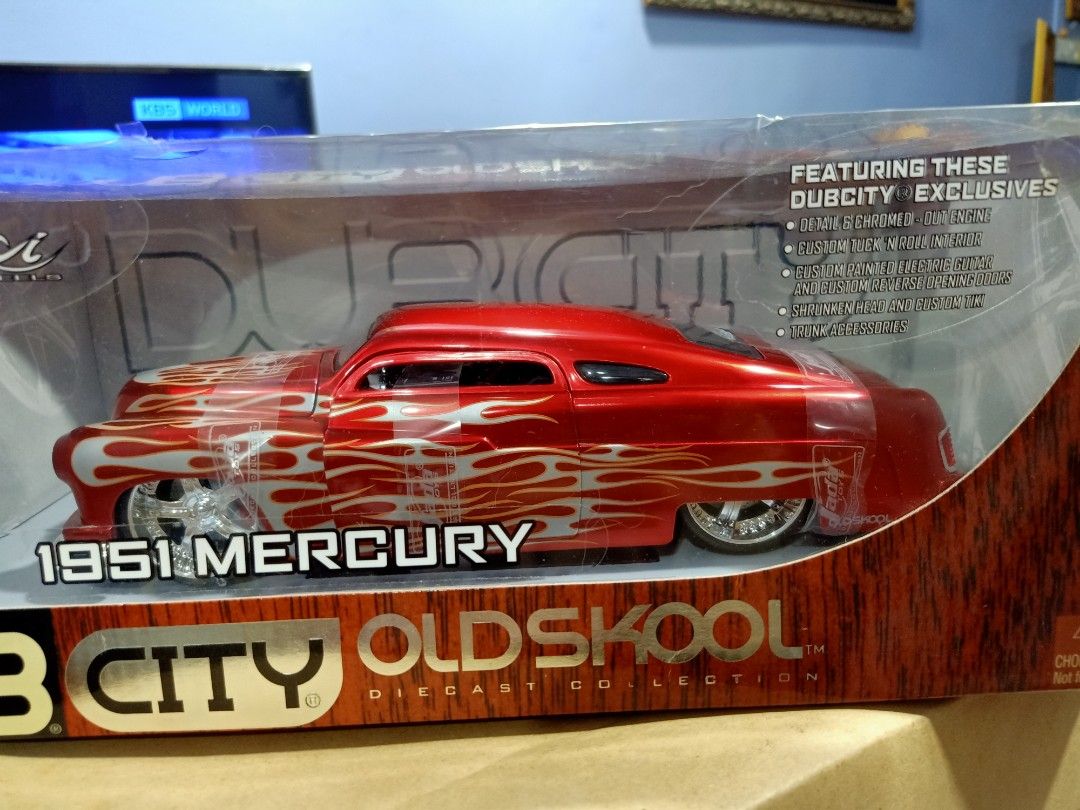 Jada Toys Dub City Old Skool 1951 Mercury 1:18 Scale Diecast