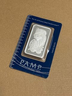 1oz silver PAMP Fortuna bar