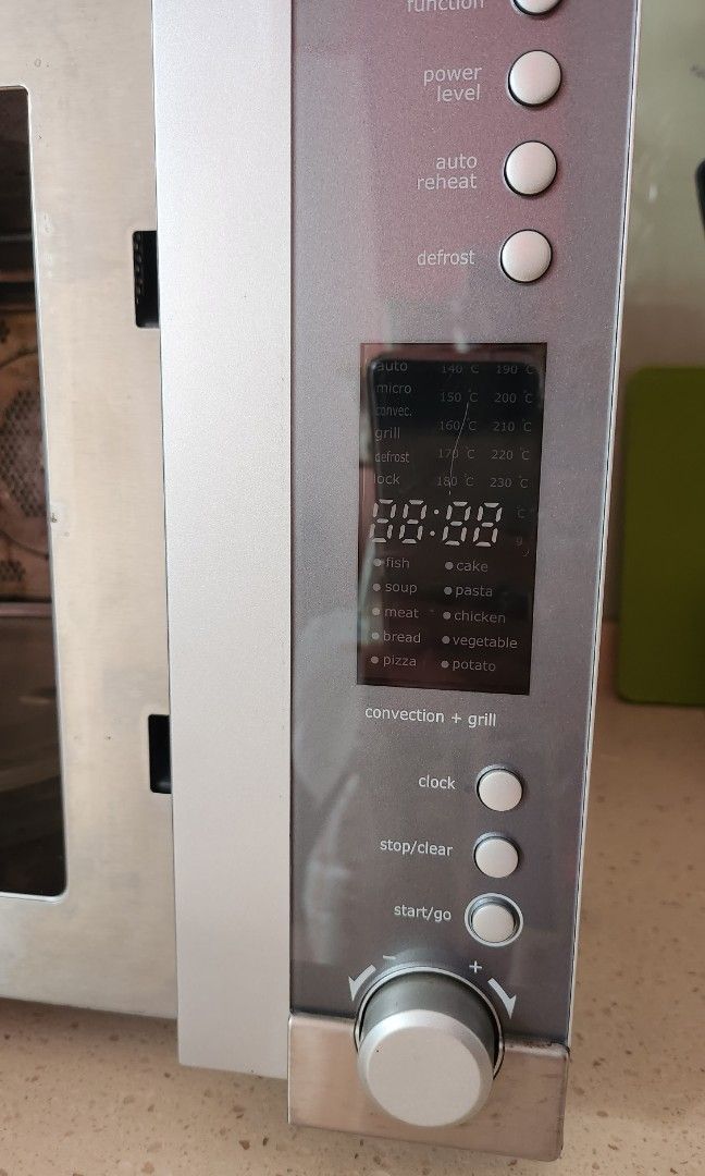 2 in 1 Electrolux Microwave Oven EMS3067X, TV & Home Appliances