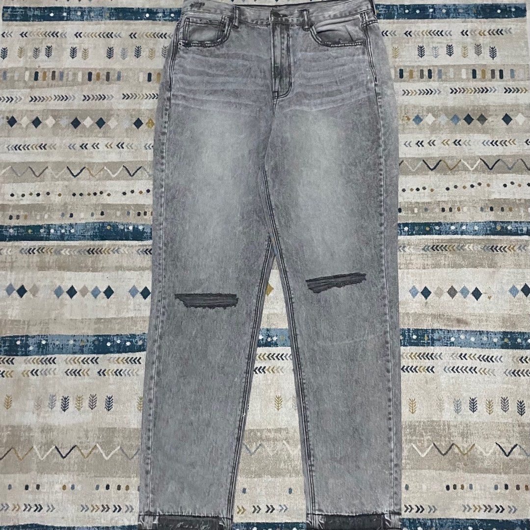 American eagle frayed bottom jeans outlet