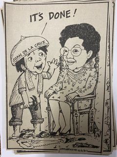 8 pcs Philippines Visual Artist Jess Abrera Vintage Newspaper Clip - Father of Manuel Manix Abrera Kikomachine Komix - Medium Cut Out Magazine - National Artist Larry Alcala Style -