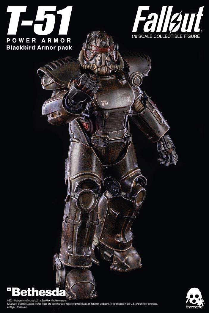 全新現貨| 100% 全新未開封Threezero Fallout – 1:6 Scale T-51