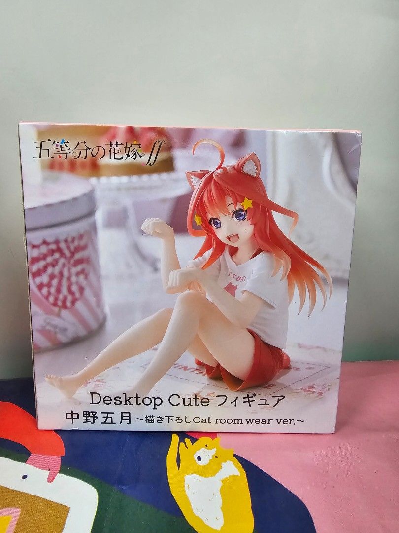 日版五等分之花嫁中野五月Desktop Cute 猫咪居家服Cat room wear ver