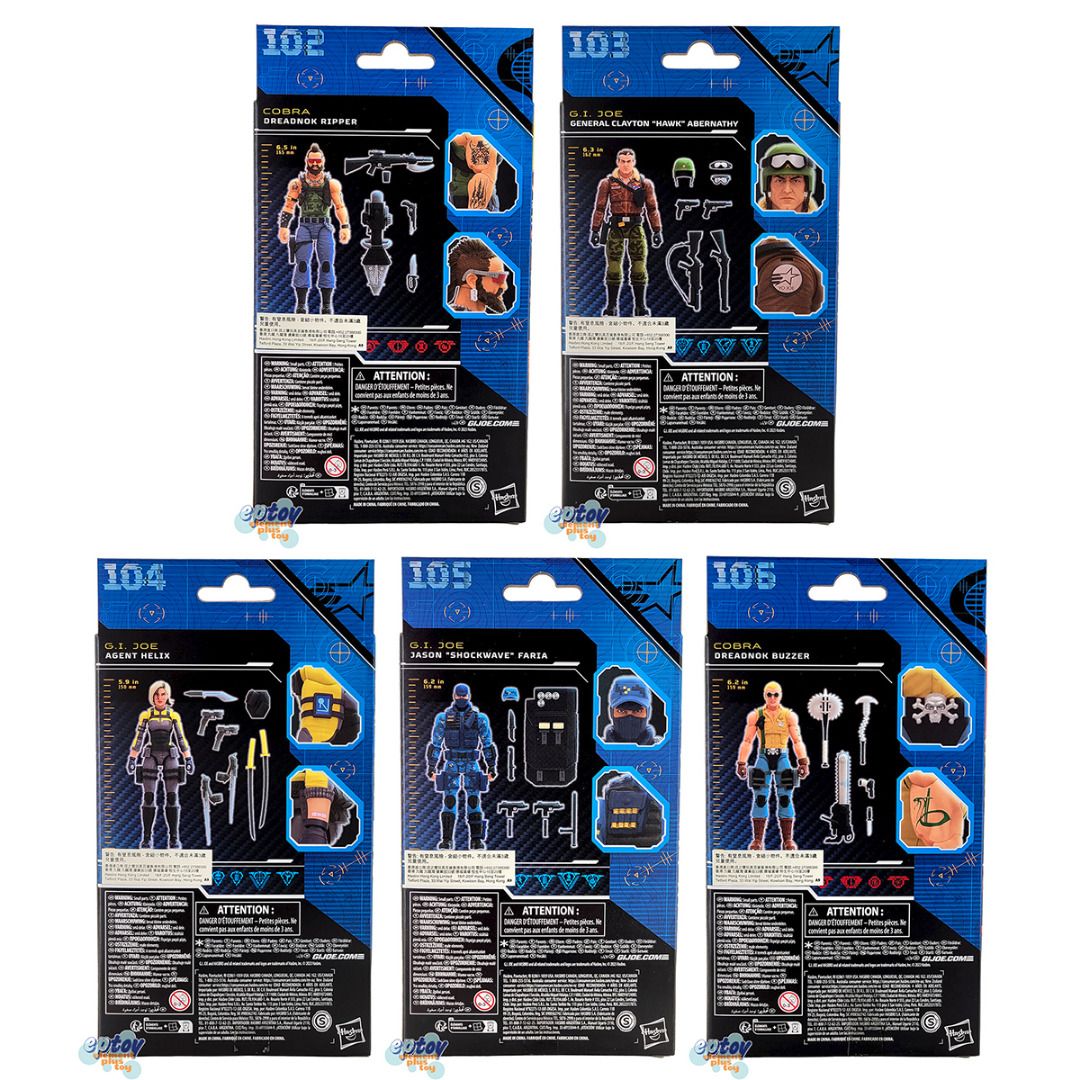 全新未開 G.I.JOE 特種部隊 GIJOE 義勇群英 Classified Series 6吋 #102 Dreadnok Ripper ...