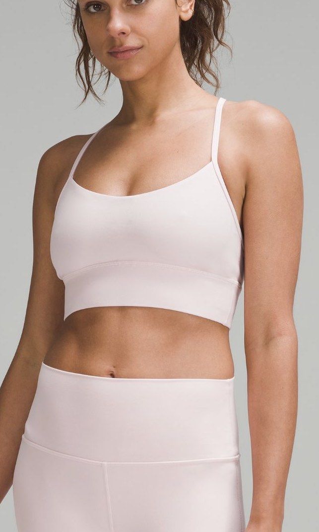 Lululemon Flow Y Nulu Bra *Light Support, A–C Cups - Poolside