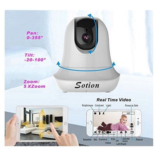 Sotion top baby monitor