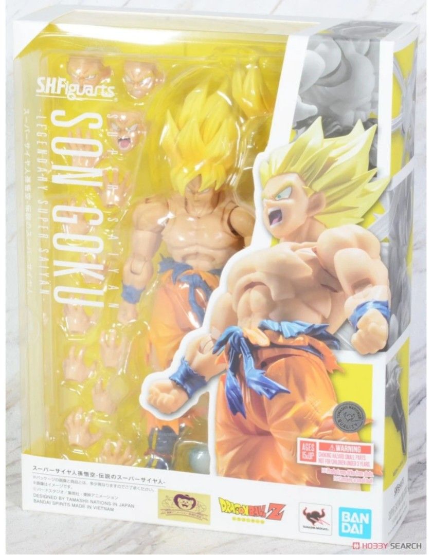 2023 S.H. Figuarts Dragon Ball Z Super Saiyan Son Goku - Legendary Sup –  Mobile Garage HK