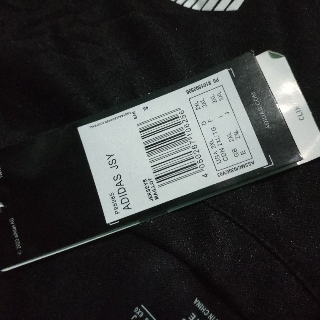 Adidas all black rugby Olah Raga Baju Olahraga di Carousell