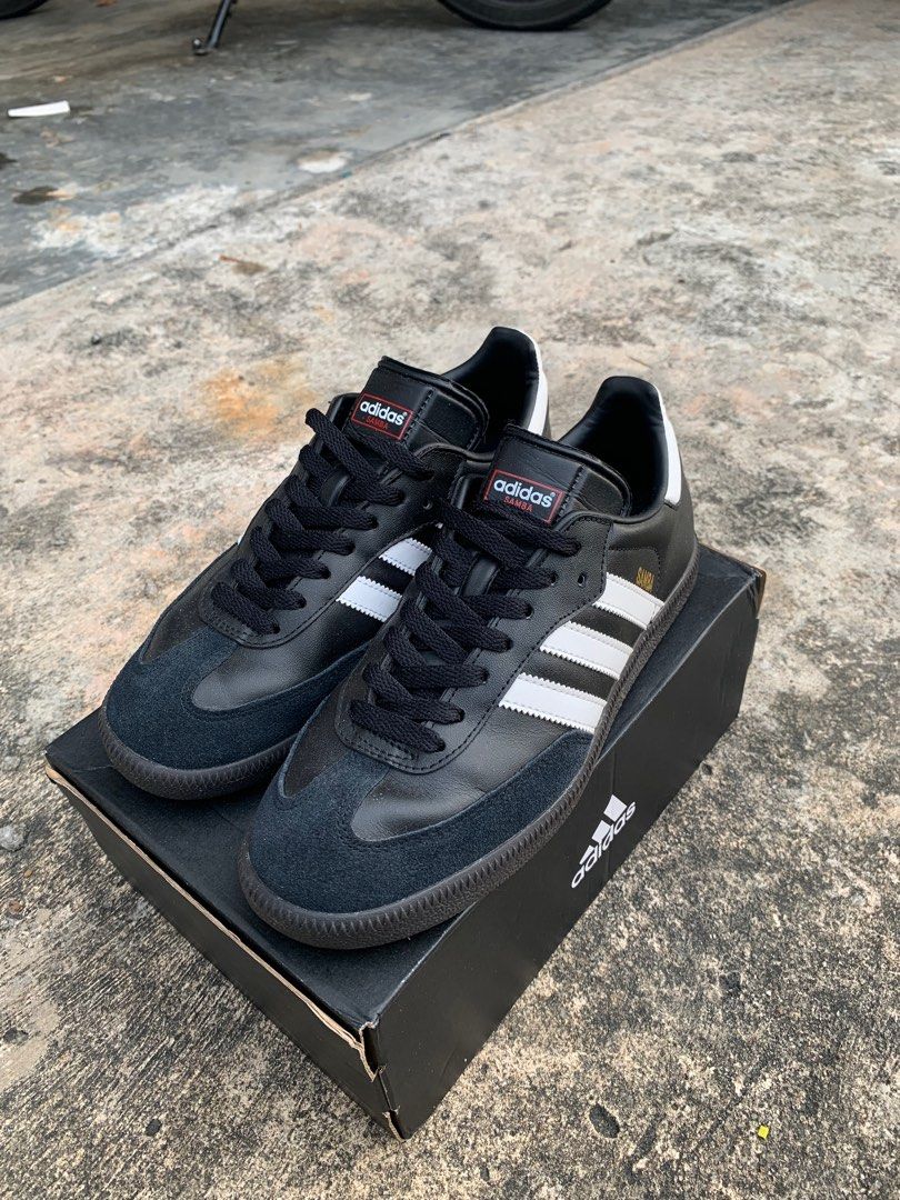 Adidas discount samba leather