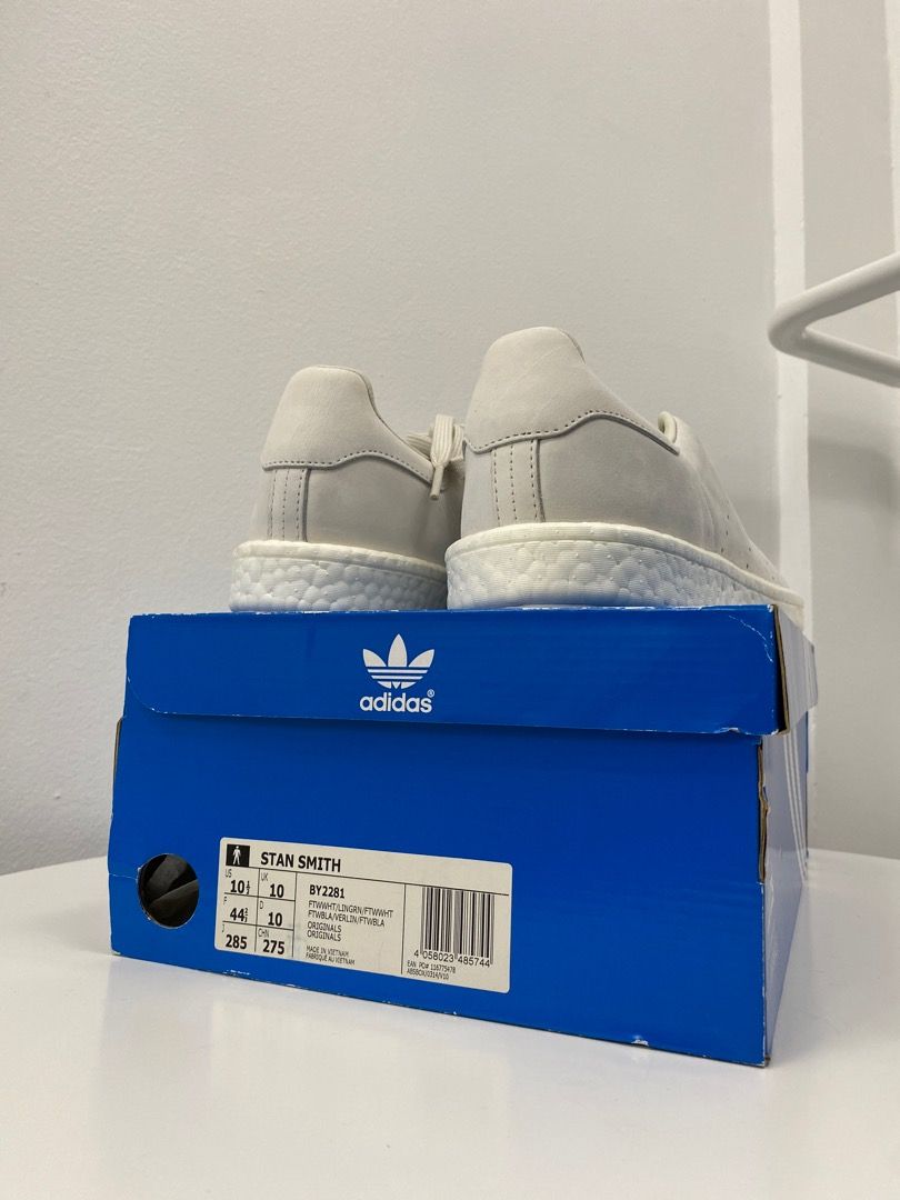ADIDAS Stan Smith Boost US 10.5 Men s Fashion Footwear Sneakers on Carousell