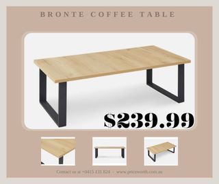 AFFORDABLE PRICE!!  Bronte Coffee Table
