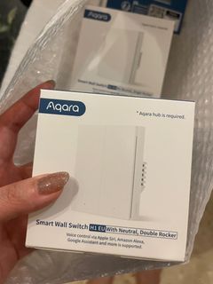 Aqara H1 smart switch - 2 Gang (Neutral)