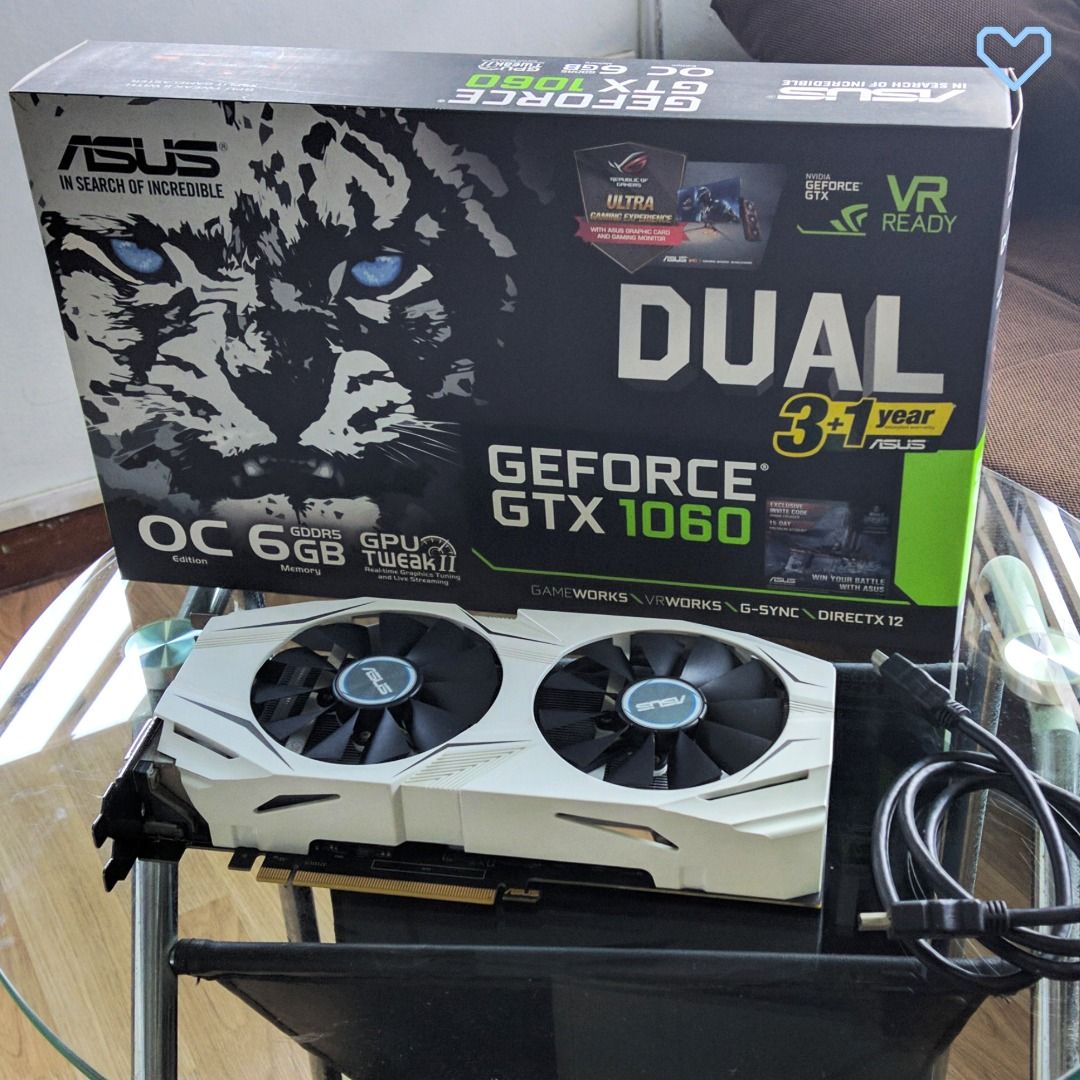 Gtx 1060 dual shop oc 6gb