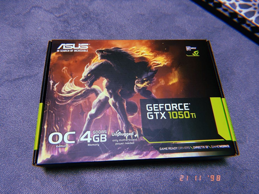 Asus Geforce GTX 1050ti Cerberus 4gb Computers Tech Parts