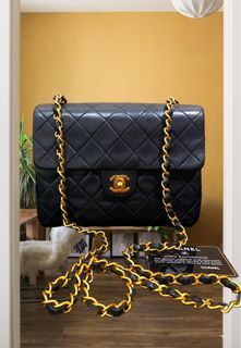 100+ affordable chanel mini square For Sale, Luxury