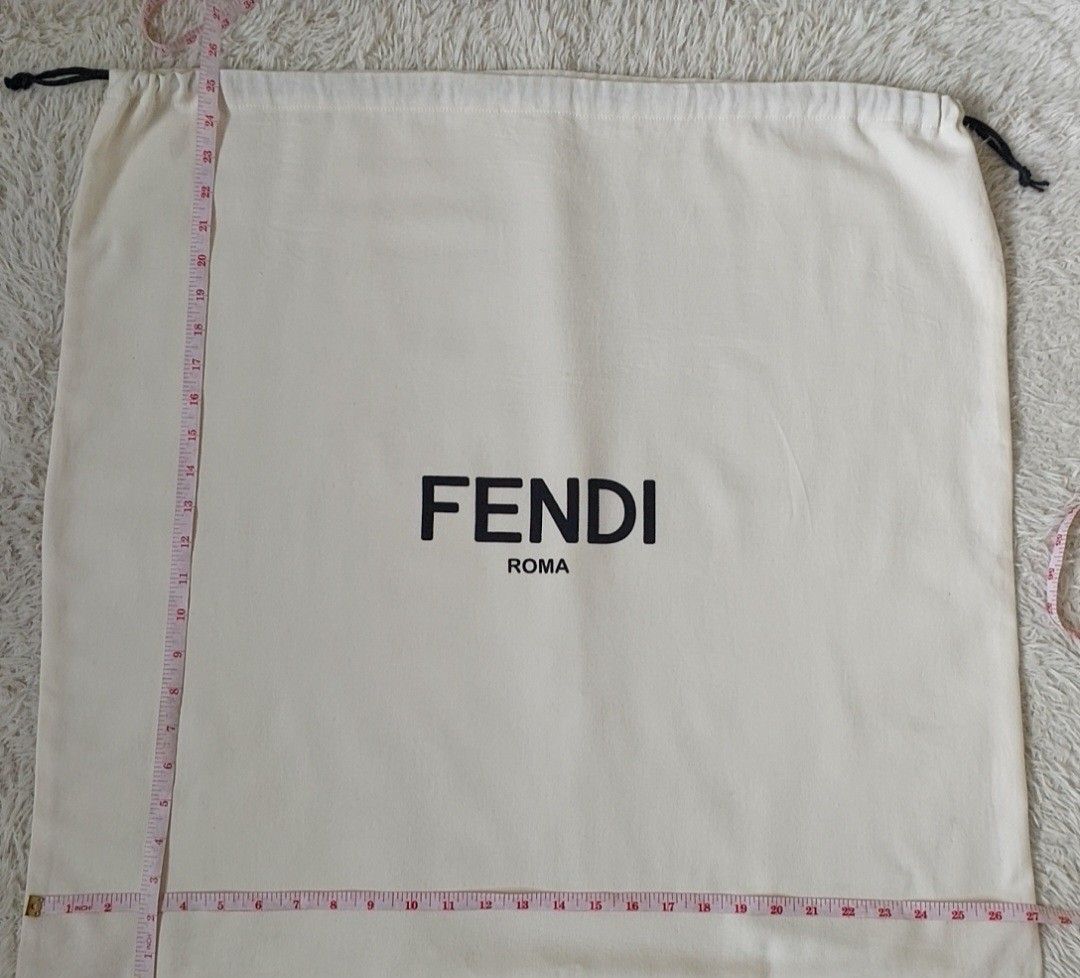 Authentic fendi hotsell dust bag