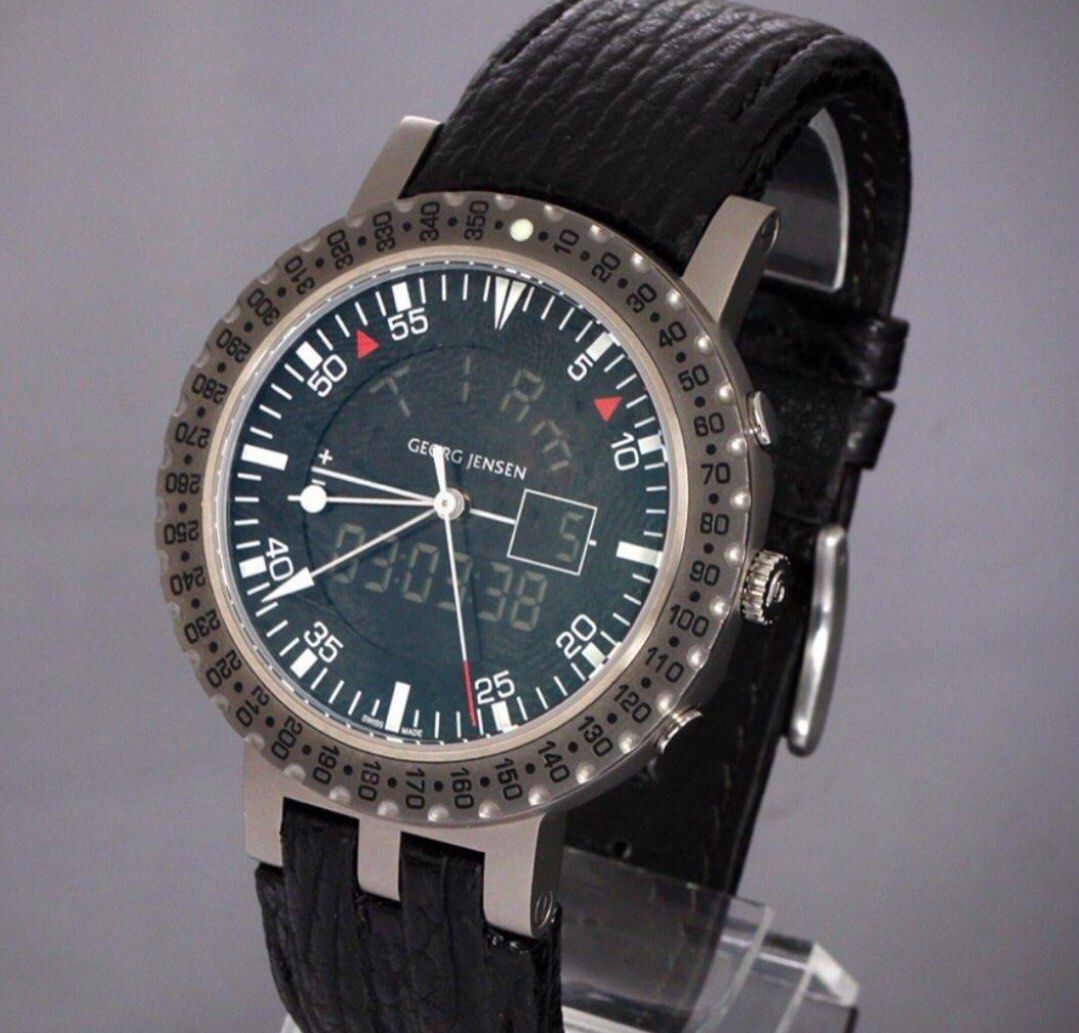 Authentic Georg Jensen Bank Sailing watch