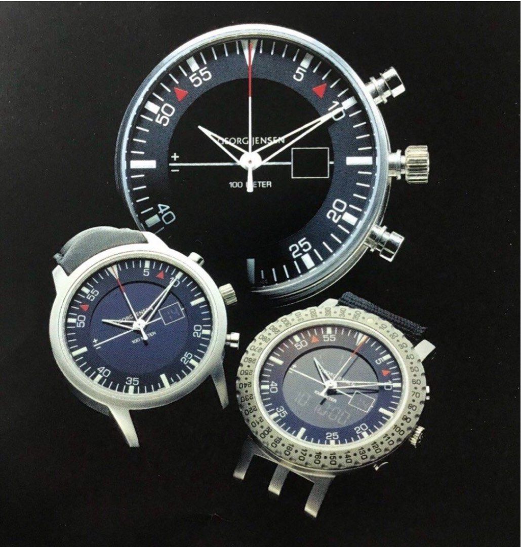 Authentic Georg Jensen Bank Sailing watch Men s Fashion Watches