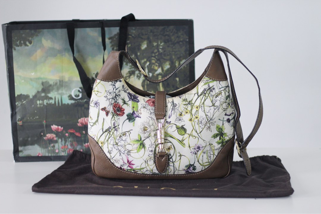 Gucci jackie hotsell floral