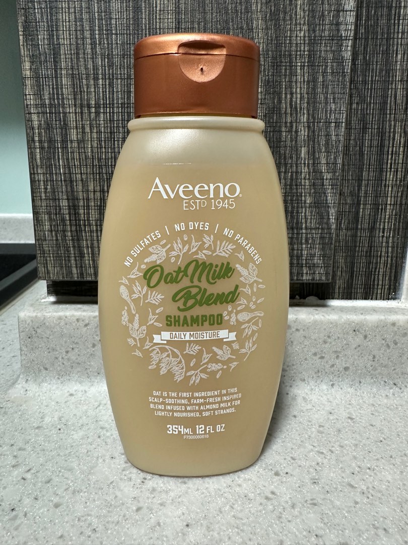 Aveeno oat milk shampoo Beauty Personal Care Hair on Carousell