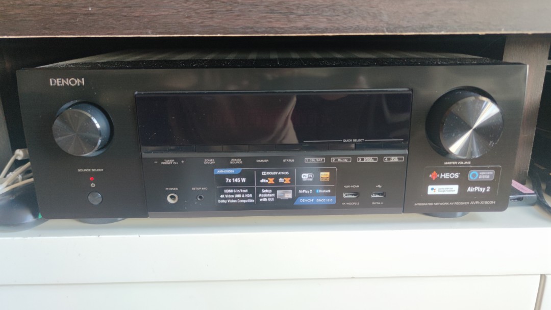 DENON AVR-X1600H, 音響器材, 其他音響配件及設備- Carousell