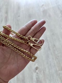 160cm Long Bag Chain Straps, Aluminum Gold Bag Chain Strap Metal Handbag  Chain Bag Strap Replacement For Crossbody Bag Handles Purse Clutches Handles