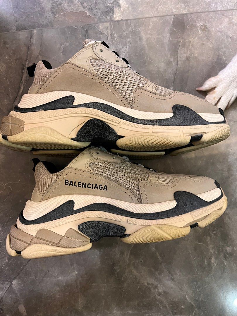 Triple s beige new arrivals black