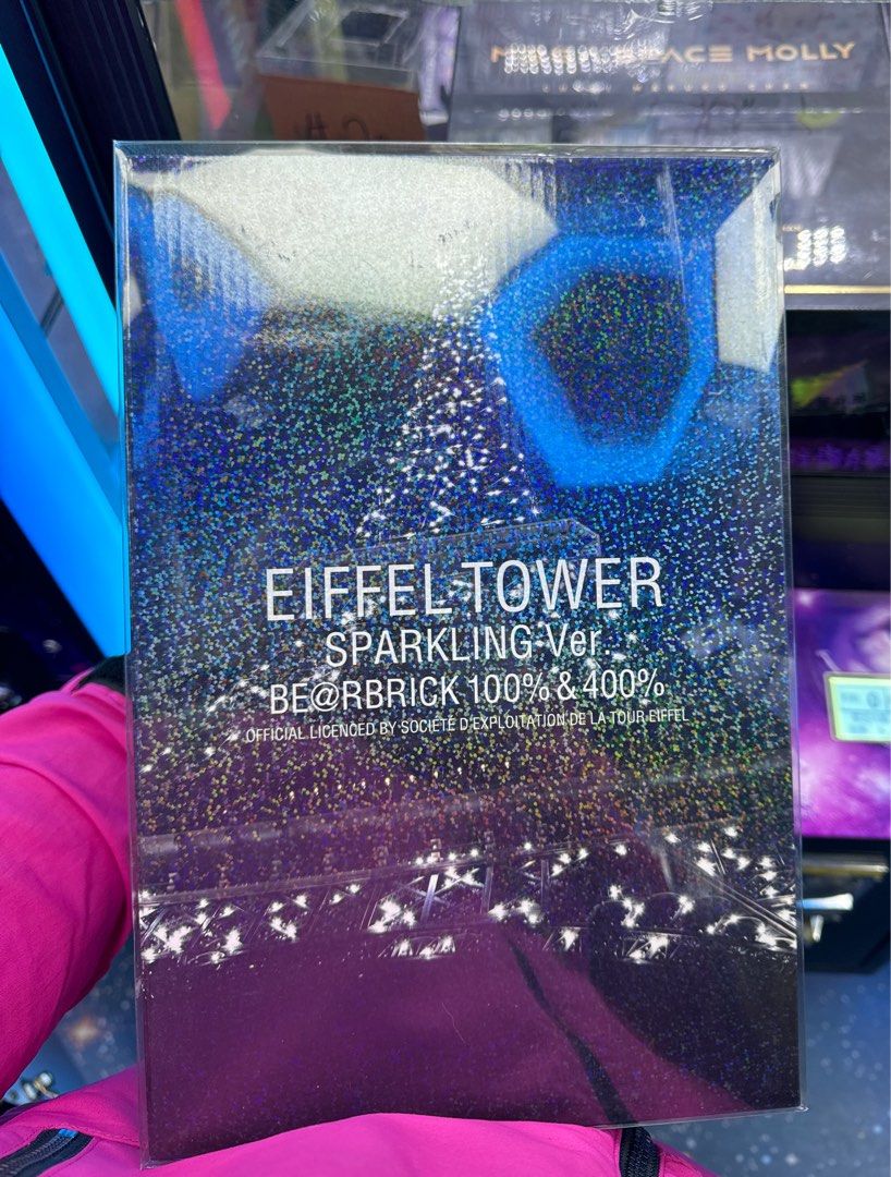 EIFFEL TOWER BE@RBRICK SPARKLING 400%-