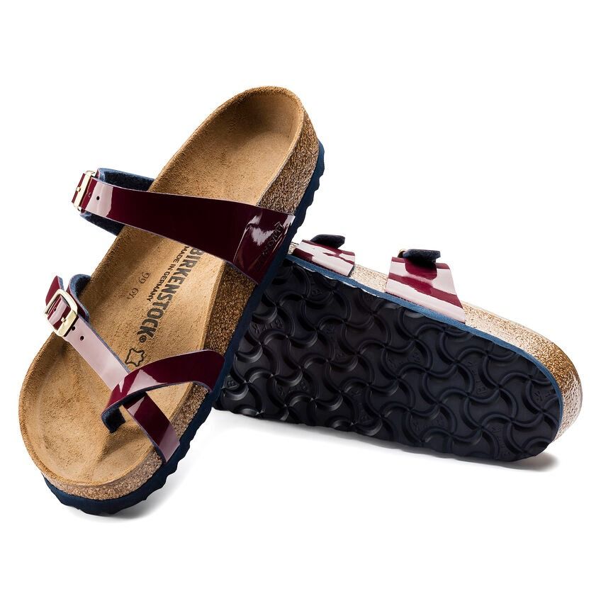 Birkenstock mayari top patent bordeaux