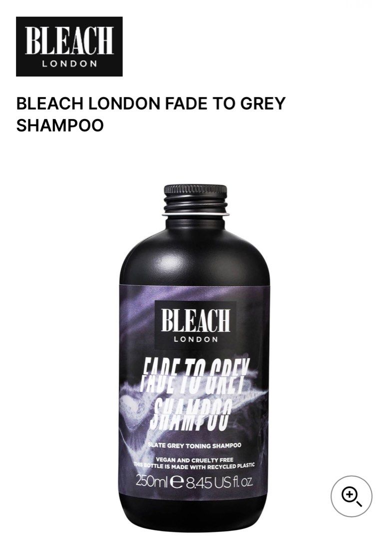 Bleach London Fade to Grey Shampoo & Conditioner, Beauty & Personal
