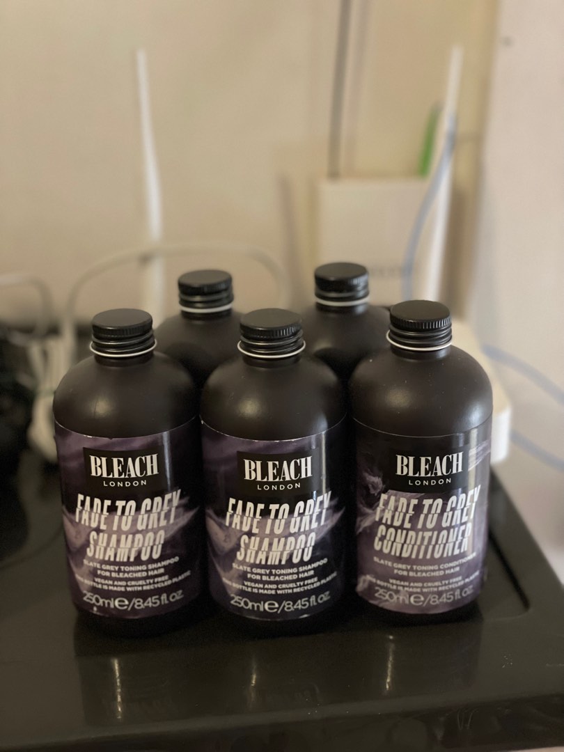 Bleach London Fade to Grey Shampoo & Conditioner, Beauty & Personal