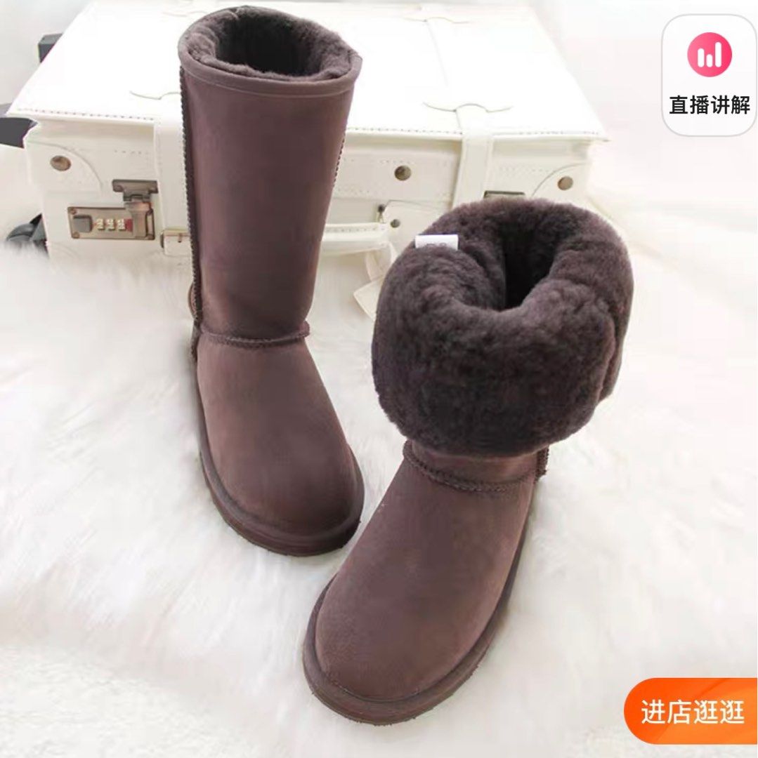 Real fur boots discount womens