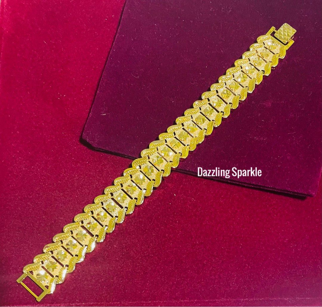 Gold plated watch bracelets hot sale