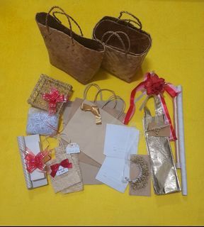 3rd Batch of Branded Paper Bags / Gift Bags / Gift Wrappers, etc. ( Gift Wrapping for buyers )