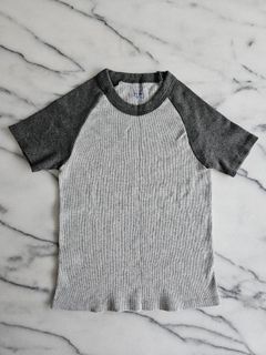 Brandy Melville Bella Ribbed Top in Black Brown, Women's Fashion, Tops,  Shirts on Carousell