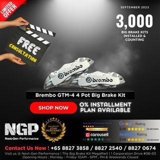 Brembo GT-M4 Big Brake Kit Original 4pot,6pot, 18z, F50, F40, 19z, 20z, AMG, M3, M5, RS4, RS5, RS7, Lexus, G20, G30,F10, BMW, Audi, Mercedes, Honda, Toyota, Mazda, Mini, Mitsubishi, Volkswagen BBK