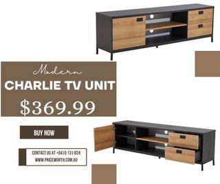 BUY NOW!!  Charlie TV Unit