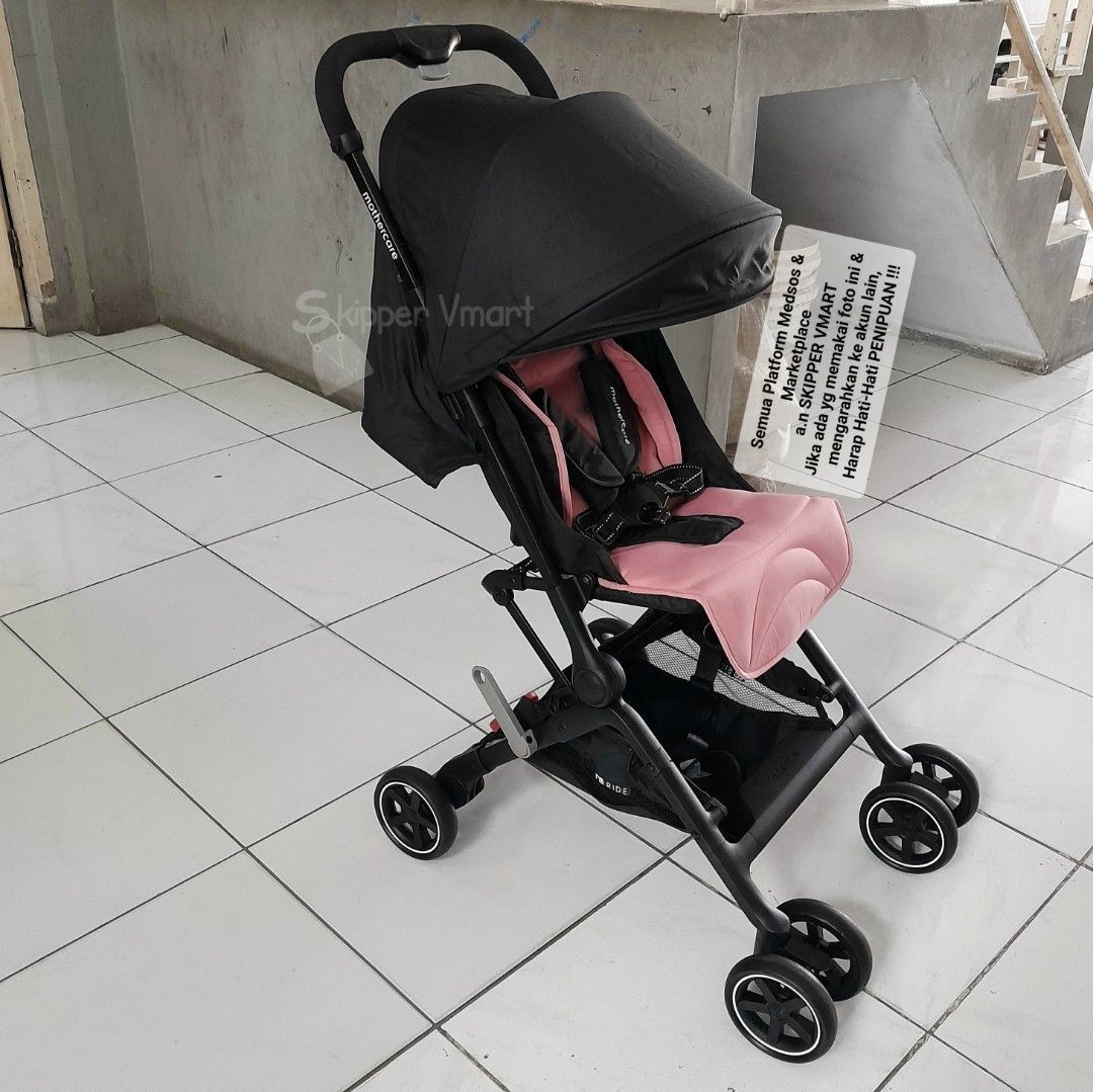 Mothercare ride cheap stroller pink