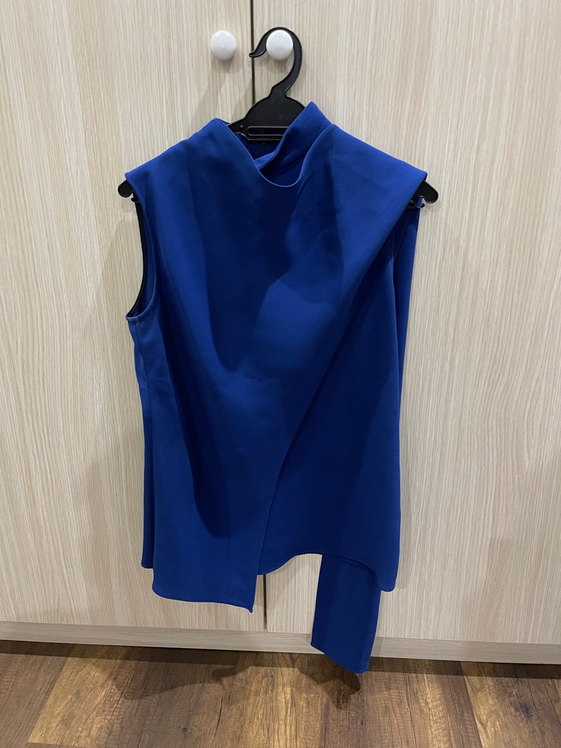 Calvin klein on sale blue blouse