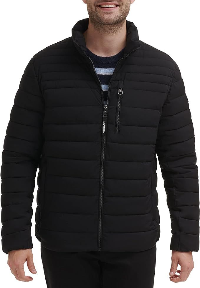 Mens calvin klein winter jacket new arrivals