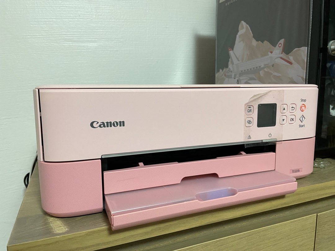 Canon Pixma TS5300 Printer in Pink, Computers & Tech, Printers