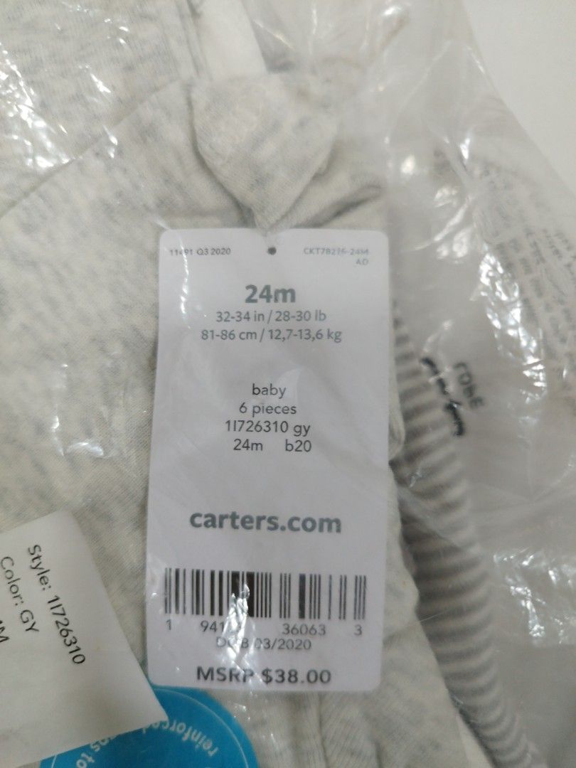 Carters sales 24 months