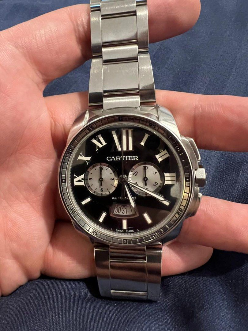 Cartier calibre chronograph Luxury Watches on Carousell