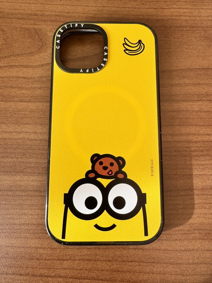 Casetify iPhone 15 Minions, 手提電話, 電話及其他裝置配件, 手機套及手機殻 Carousell