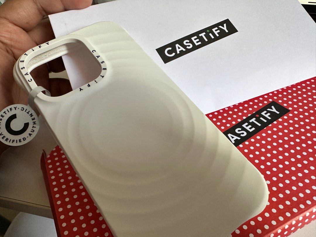 Casetify White Case - iPhone 15 Pro, Mobile Phones & Gadgets, Mobile ...