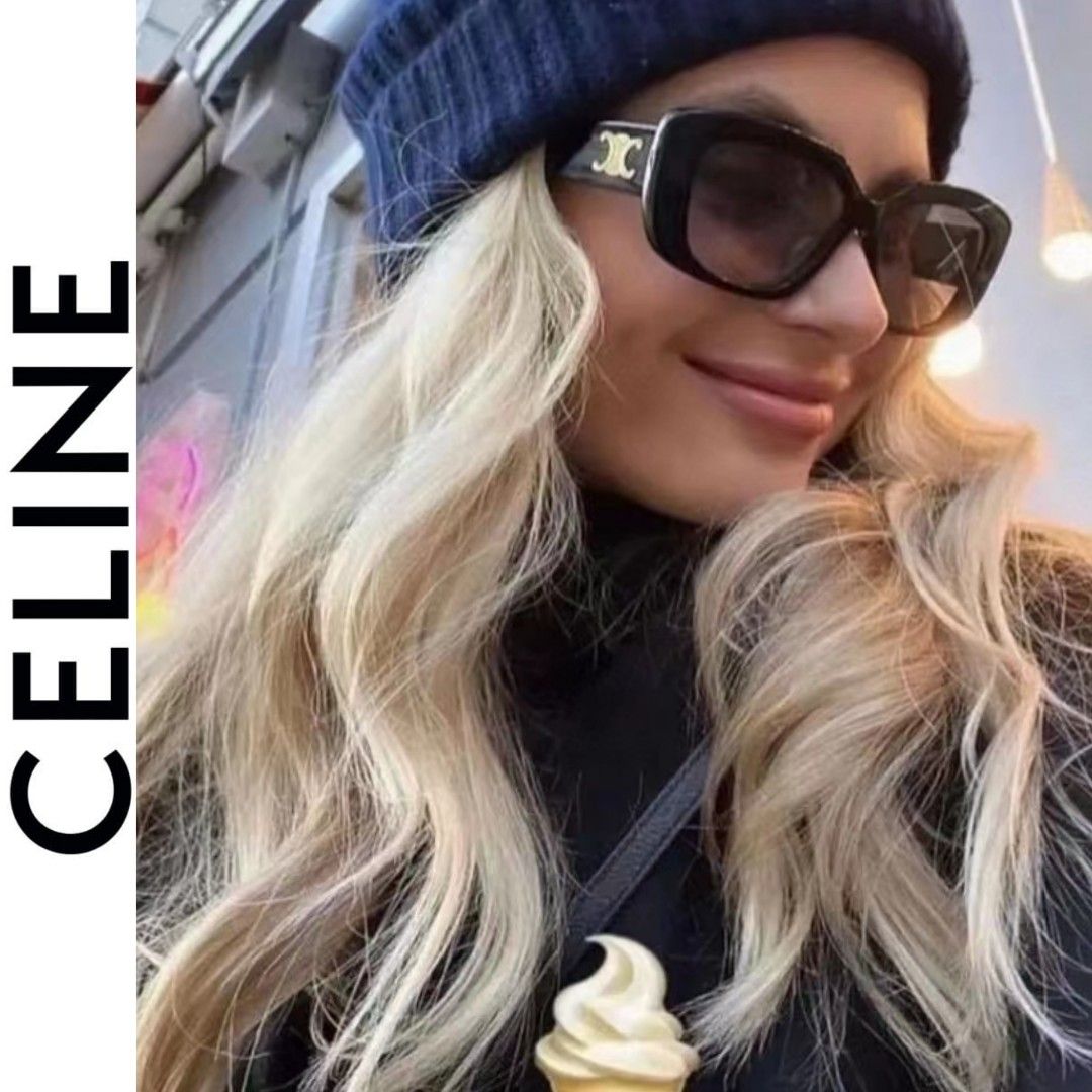 Celine cl40216u sunglasses unisex, Women's Fashion, Watches