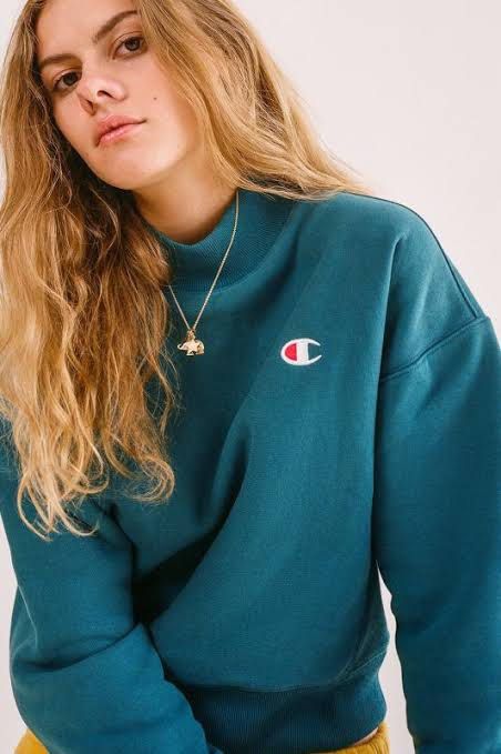 Champion uo exclusive reverse weave mock neck sweatshirt new arrivals