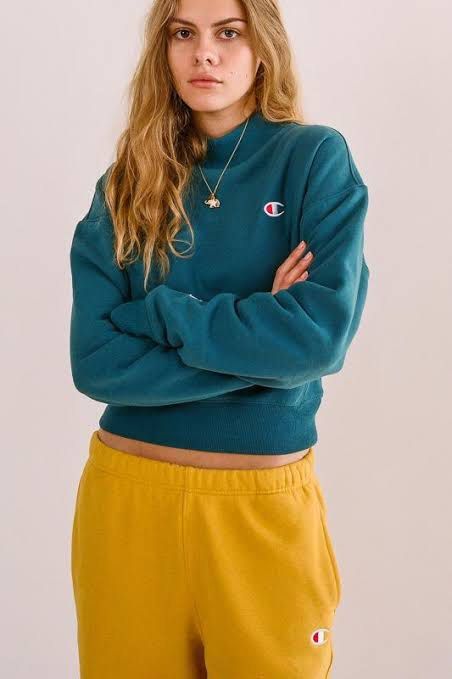 Champion reverse weave mock neck new arrivals