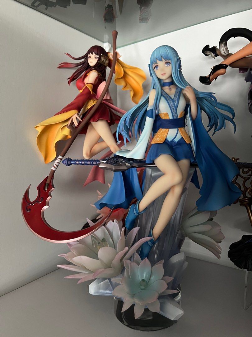 Chinese Paladin: Sword and Fairy Long Kui: Bloom like a Dream Ver. &  Crimson Guardian Princess Ver., Hobbies & Toys, Toys & Games on Carousell